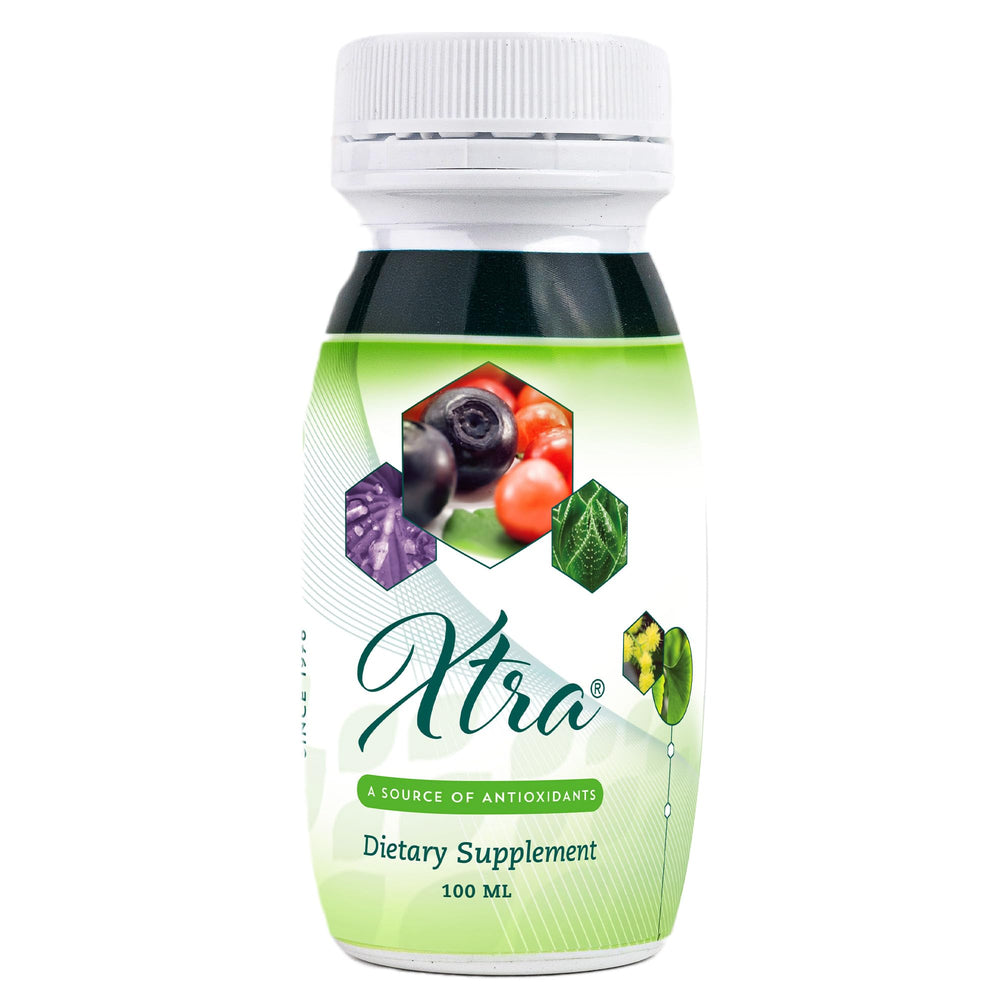 Univera Xtra Minis serving shot demonstrating quick energy support and focus