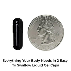 Universal Body Labs Bariatric Liquid Force iron icon on packaging.