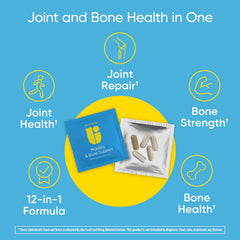 Universal U Mobility and Bone label highlights ingredients and dosage guidance