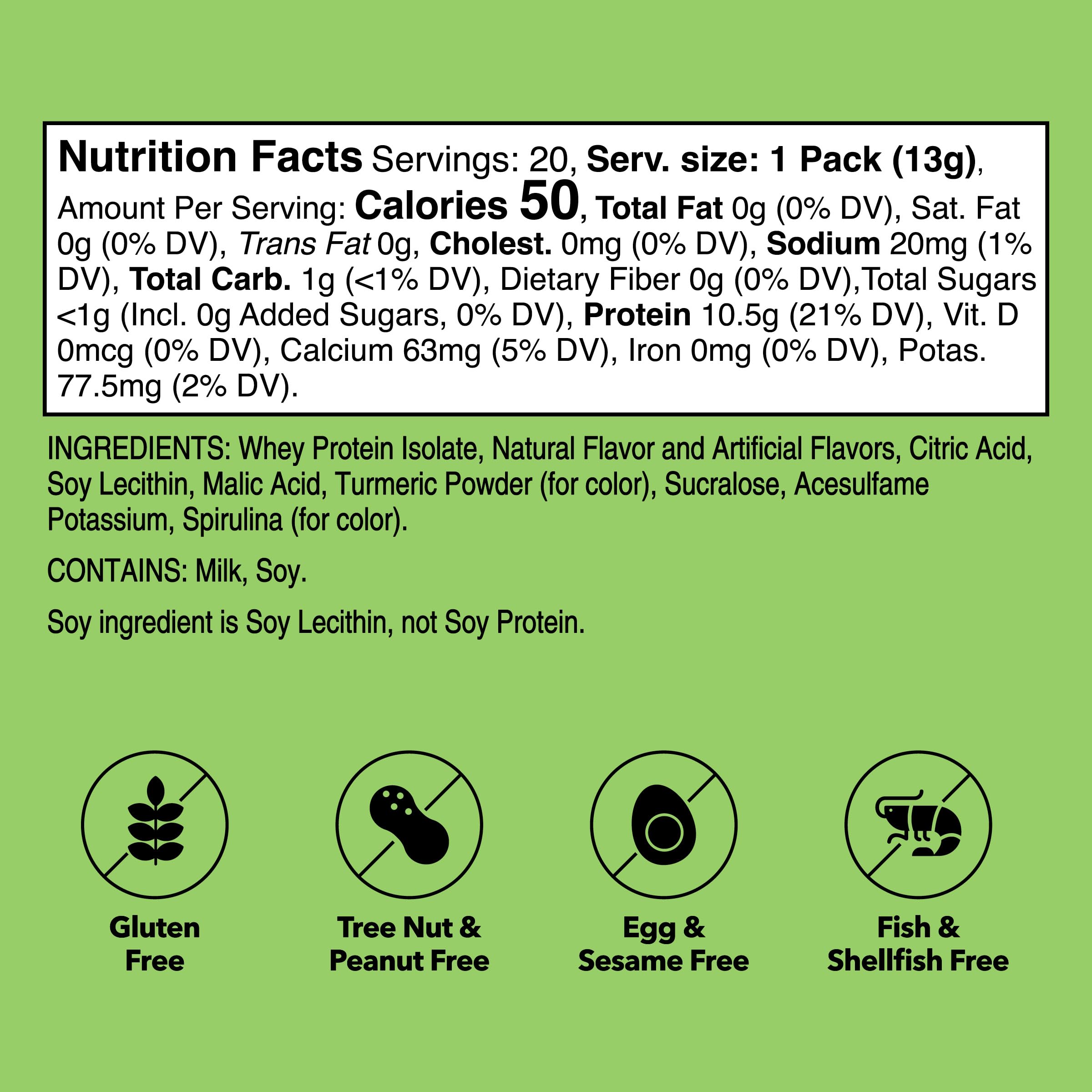 Unjury Lemon Lime glass shake showing creamy mix for post-workout refreshment.