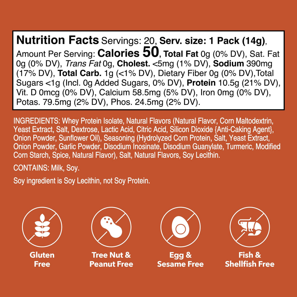 Unjury whey isolate powder container highlighting 100% protein quality