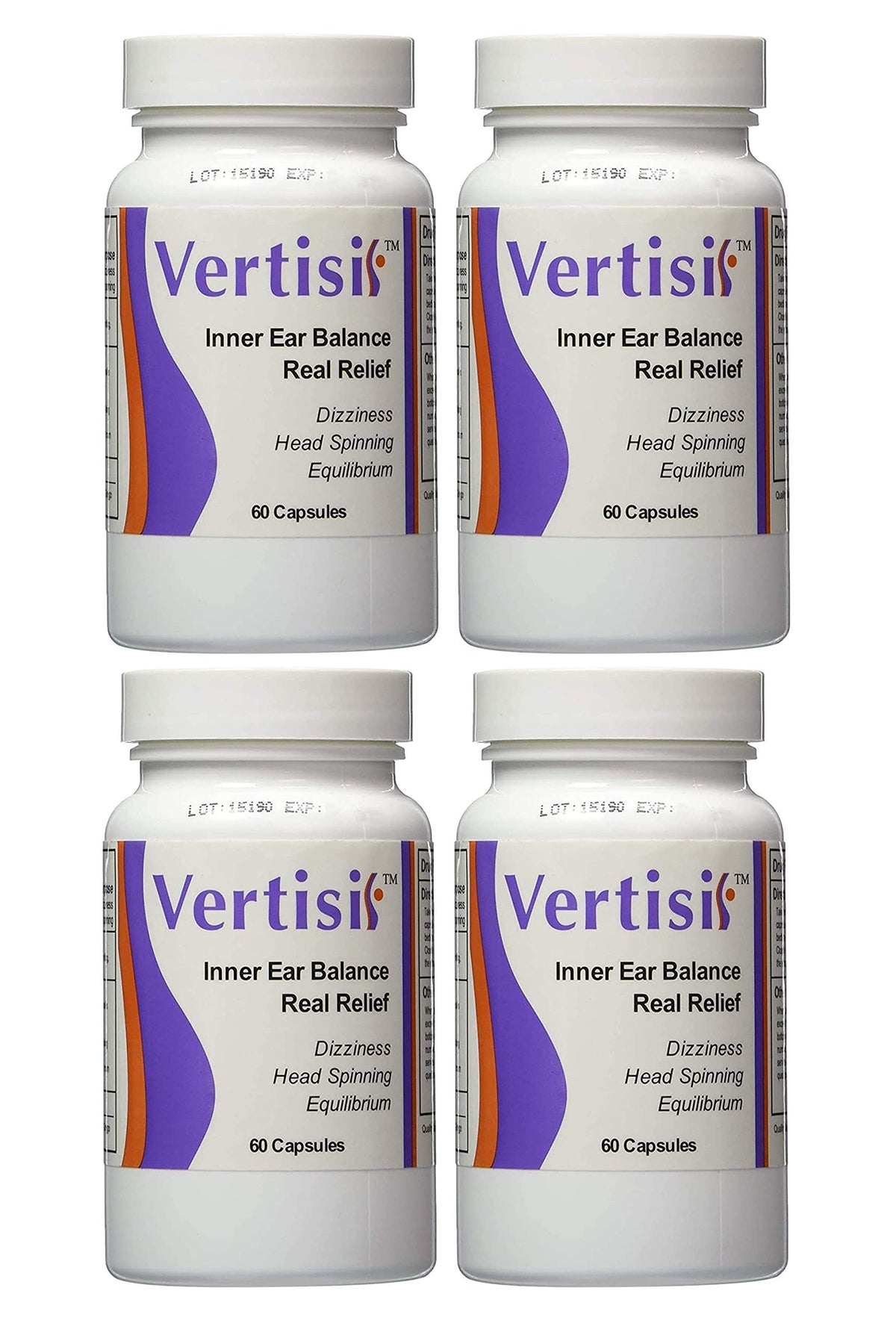 Unknown Vertisil Vertigohelp Pack 4 cover with complete vertigo support kit for on-the-go use.