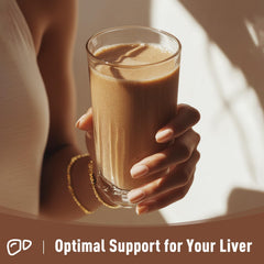 UNLEASH'D ORGANIC Milk Thistle Powder texture close-up for smooth blending.