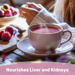 Smoothie bowl with mulberry powder illustrating versatile wellness option