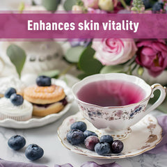 UNLEASH'D ORGANIC Blueberry Powder suggests antioxidant-rich daily support