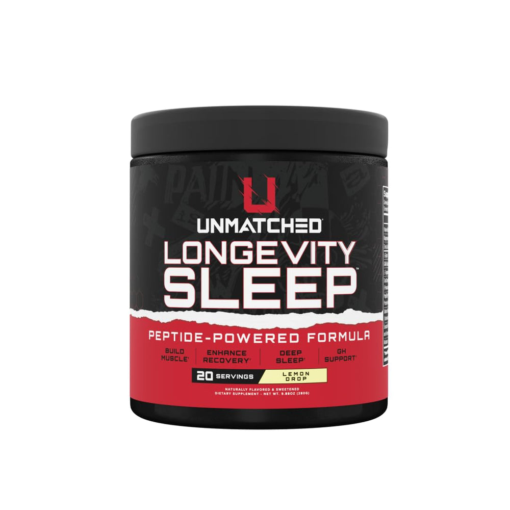 Unmatched Longevity Sleep bottle supports nighttime recovery and rest