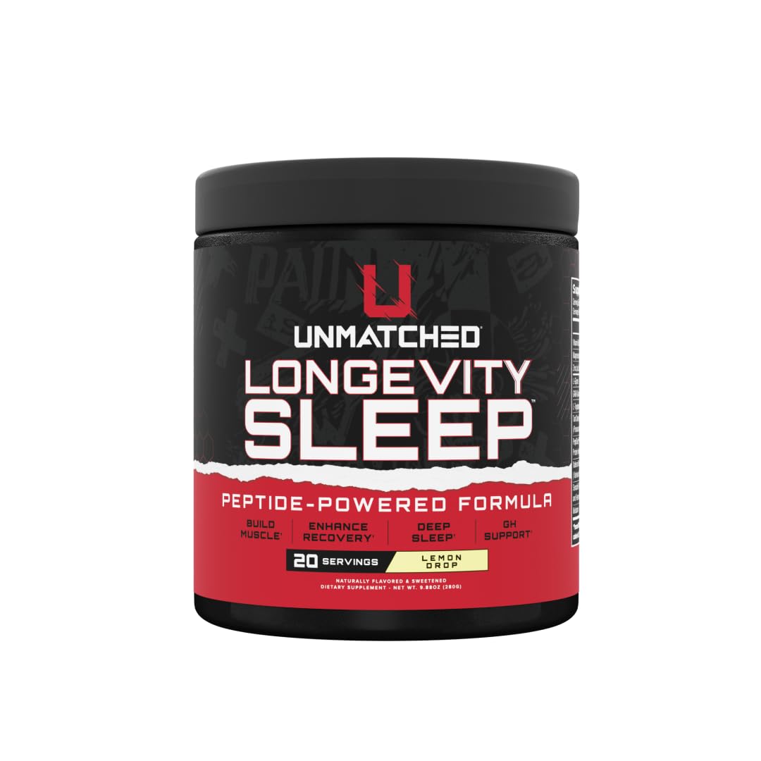 Unmatched Longevity Sleep bottle supports nighttime recovery and rest