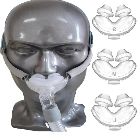 Unsvorns nasal pillow medium provides adaptable fit for daily comfort.