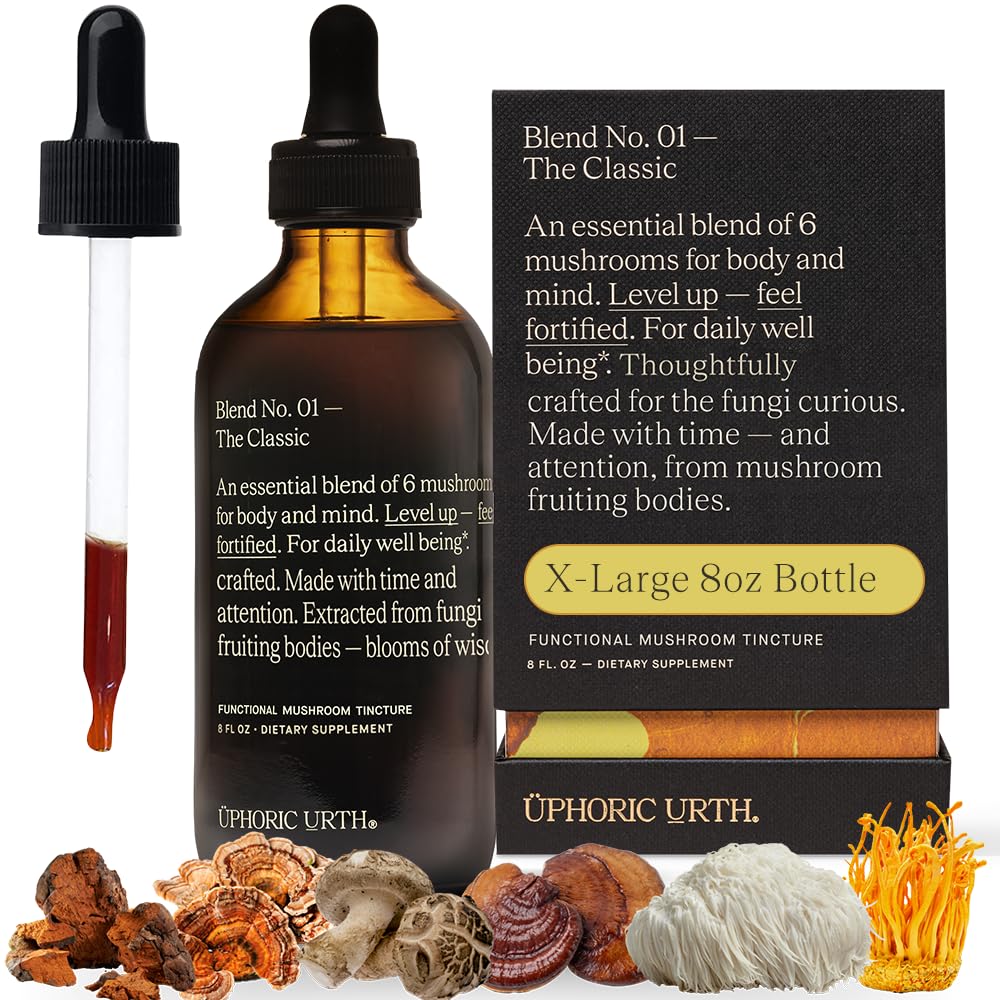 UPHORIC URTH Blend No1-6 tincture bottle for daily immune support and energy