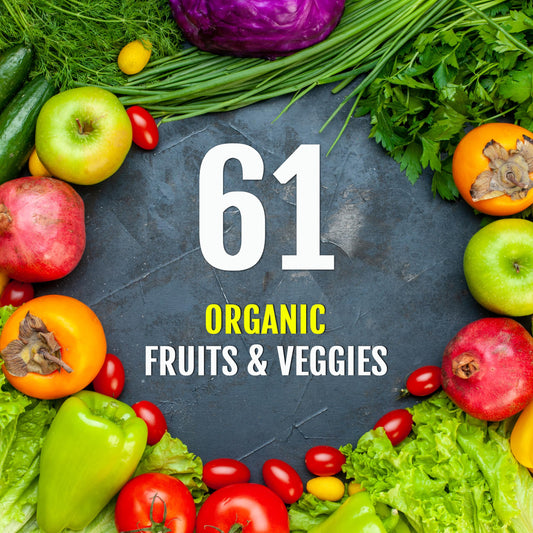 UpNourish organic-fruits-vegetables capsules close-up highlights clean formula