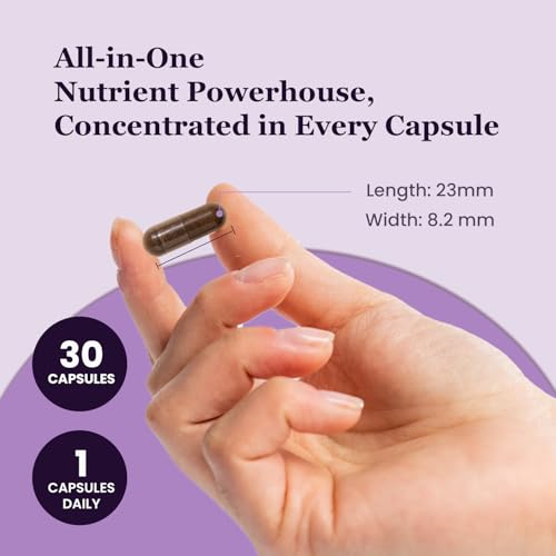UpNourish Vegan capsules pack ready for daily use.