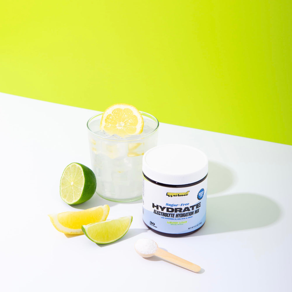 UPPERMOST Hydrate glass with dissolved drink offers tasty, balanced hydration.