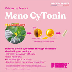 Label detail with Meno CyTonin information