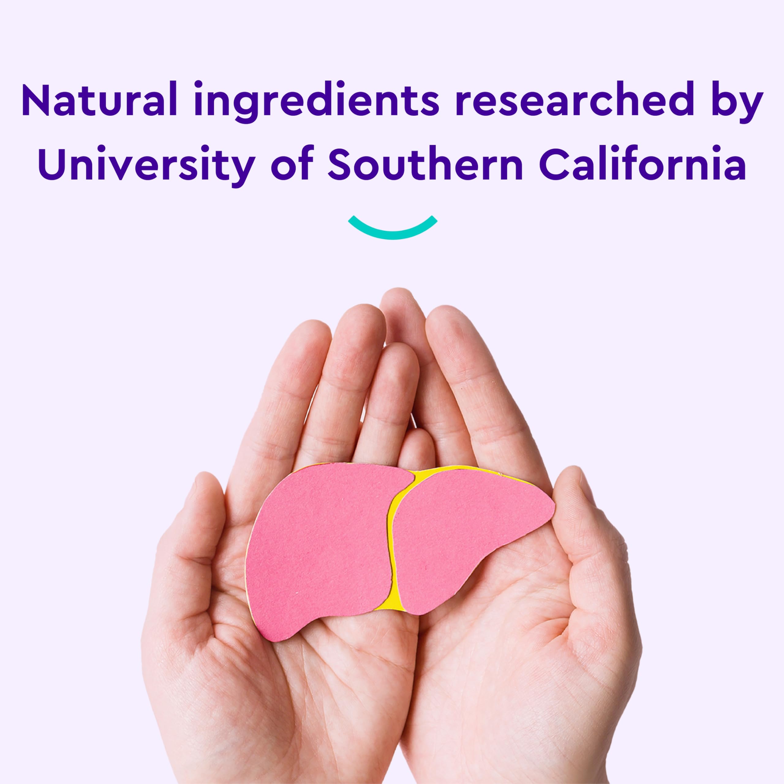 Upside DHM and hardy orange ingredients highlighted on packaging for natural support.