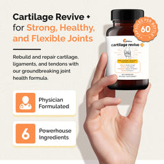 UpWellness Cartilage Revive ingredient D-Glucosamine, highlighting cartilage-supporting potential.