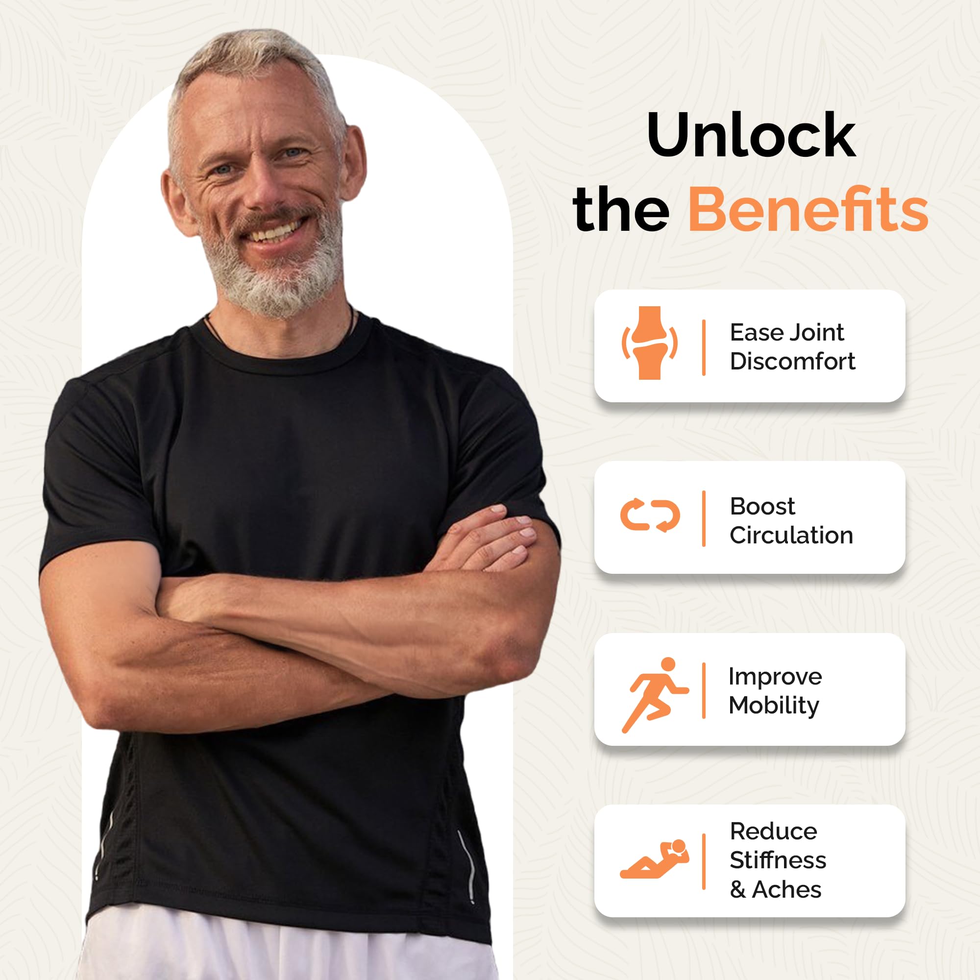 UpWellness Cartilage Revive Type II collagen, emphasizing joint resilience and tendon comfort.