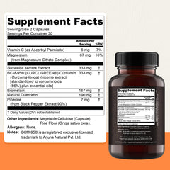 Close-up of Golden Revive capsules showing turmeric and black pepper blend for absorption