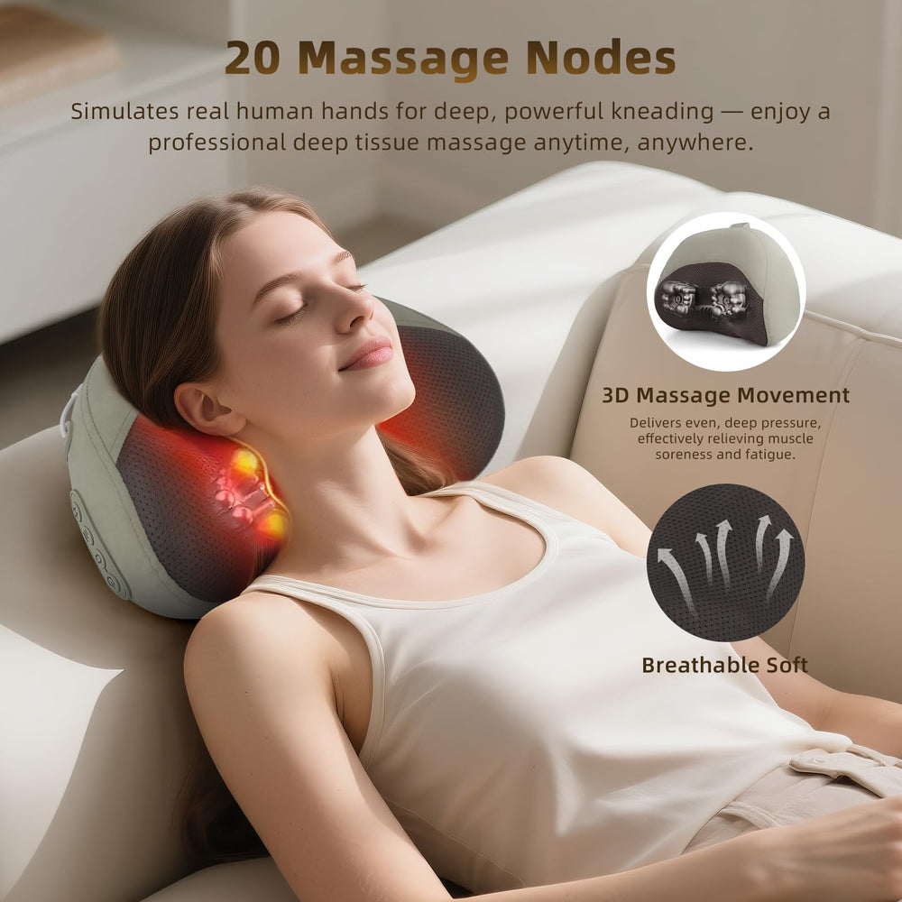UQHH ergonomic neck pillow contour supports posture and comfort.