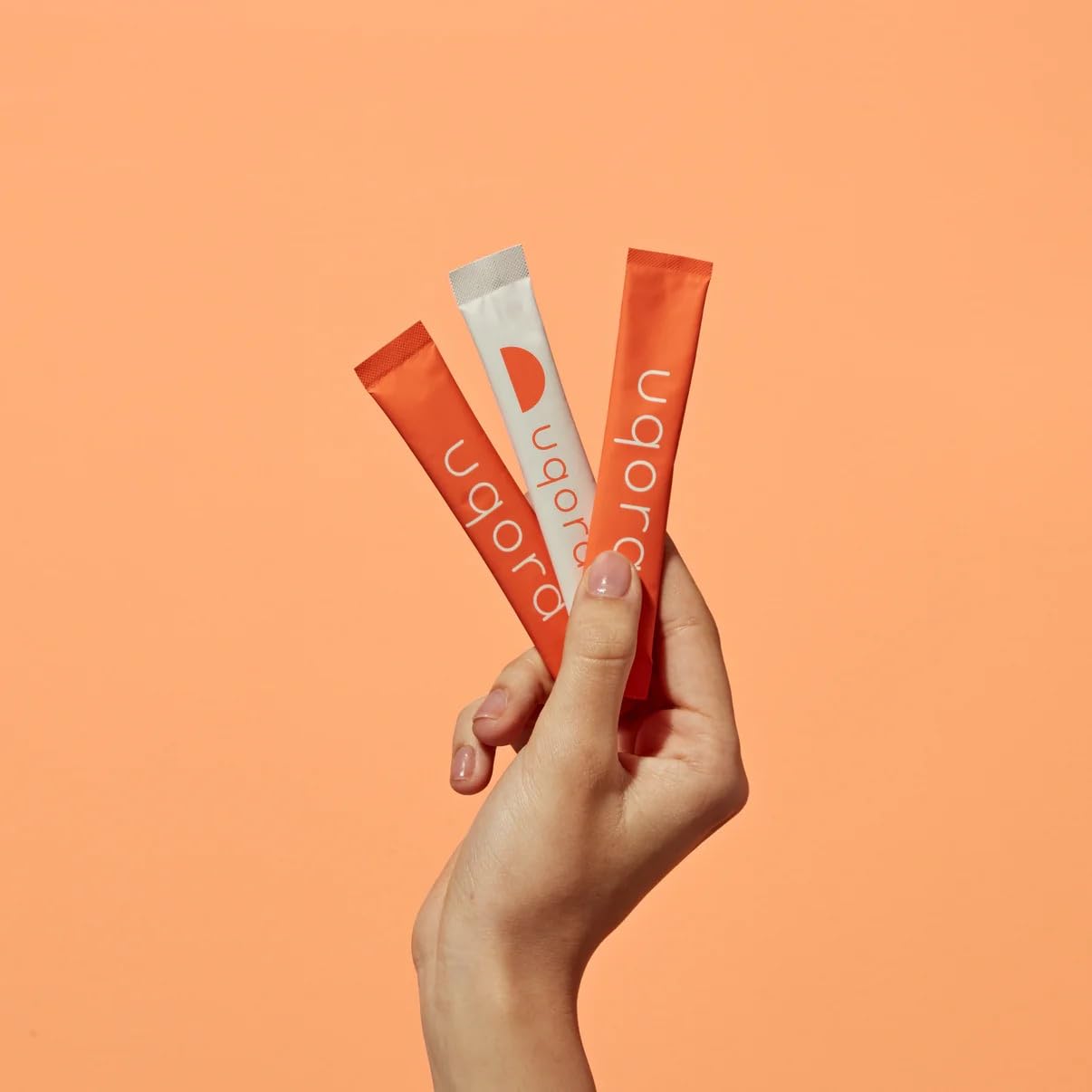 Uqora Flush gluten-free and vegan certification shown