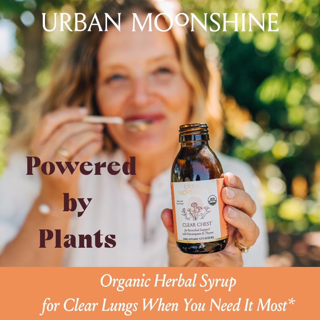 Urban Moonshine licorice root and raw honey blend in glass jar