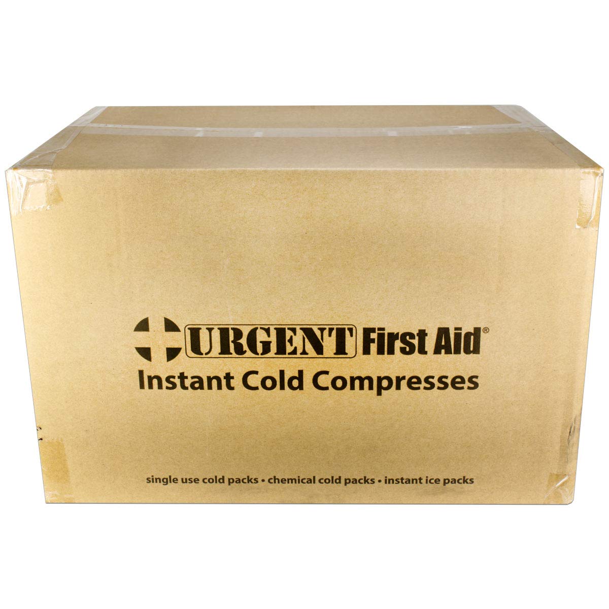 Urgent First Aid large 6x9 inch cold pack for wider coverage.