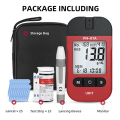 URIT storage bag labeled for organized health data