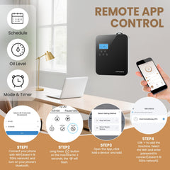 URPOWER HVAC adapter connected diffuser integrated with central air