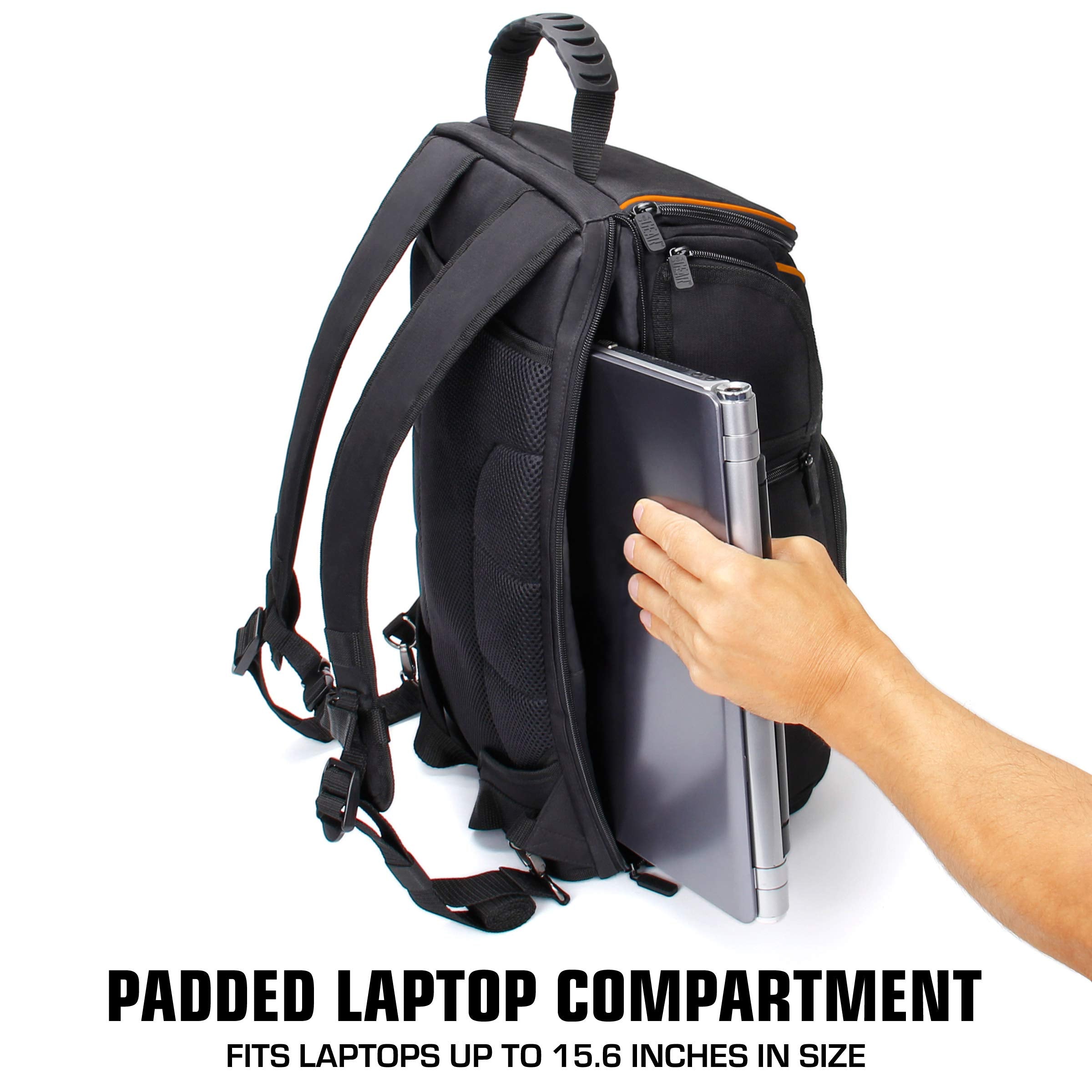 USA Gear CPAP backpack cushioned straps for comfortable travel