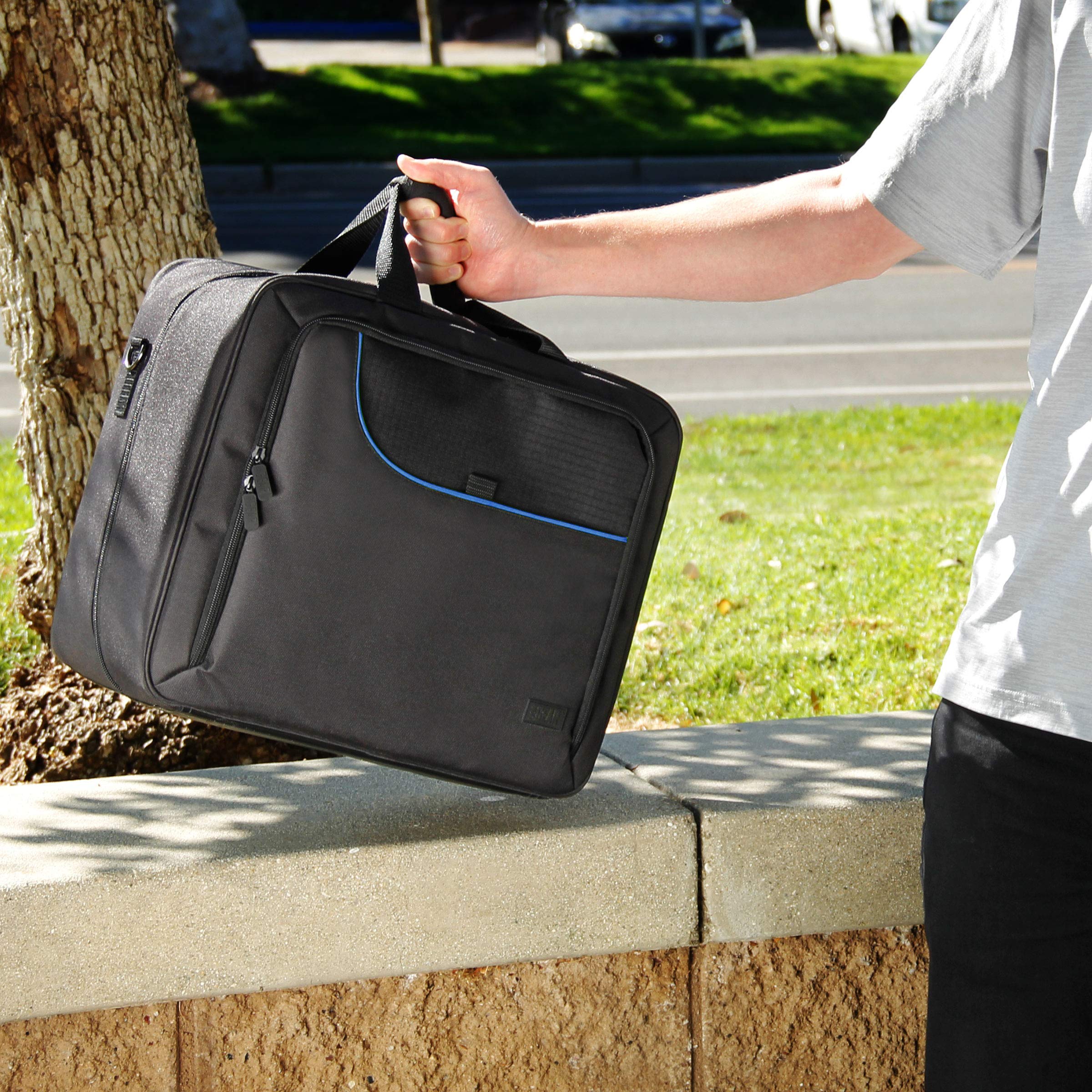 USA Gear XL CPAP bag exterior dimensions show spacious storage