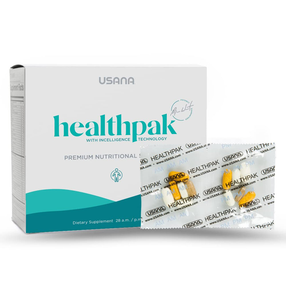 USANA HealthPak AM-PM packets for daily routine and convenience