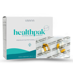 USANA HealthPak AM-PM packets for daily routine and convenience