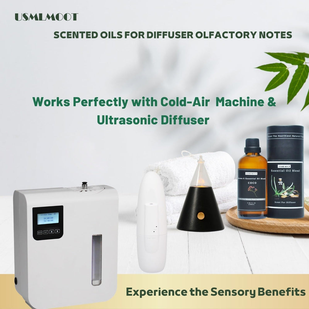 USMLMOOT Coco room diffuser setup demonstrates elegant fragrance integration