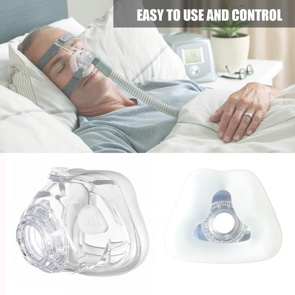 USNUANNU Mirage FX nasal cushion widened for enhanced facial fit