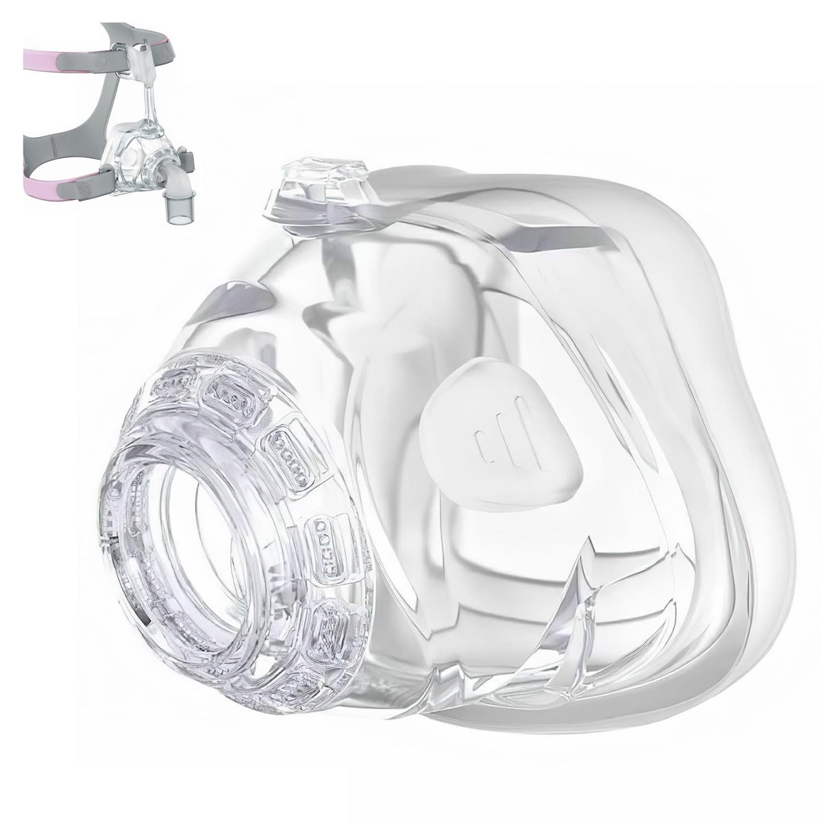 USNUANNU nasal cushion for ResMed Mirage FX standard provides a comfortable seal.