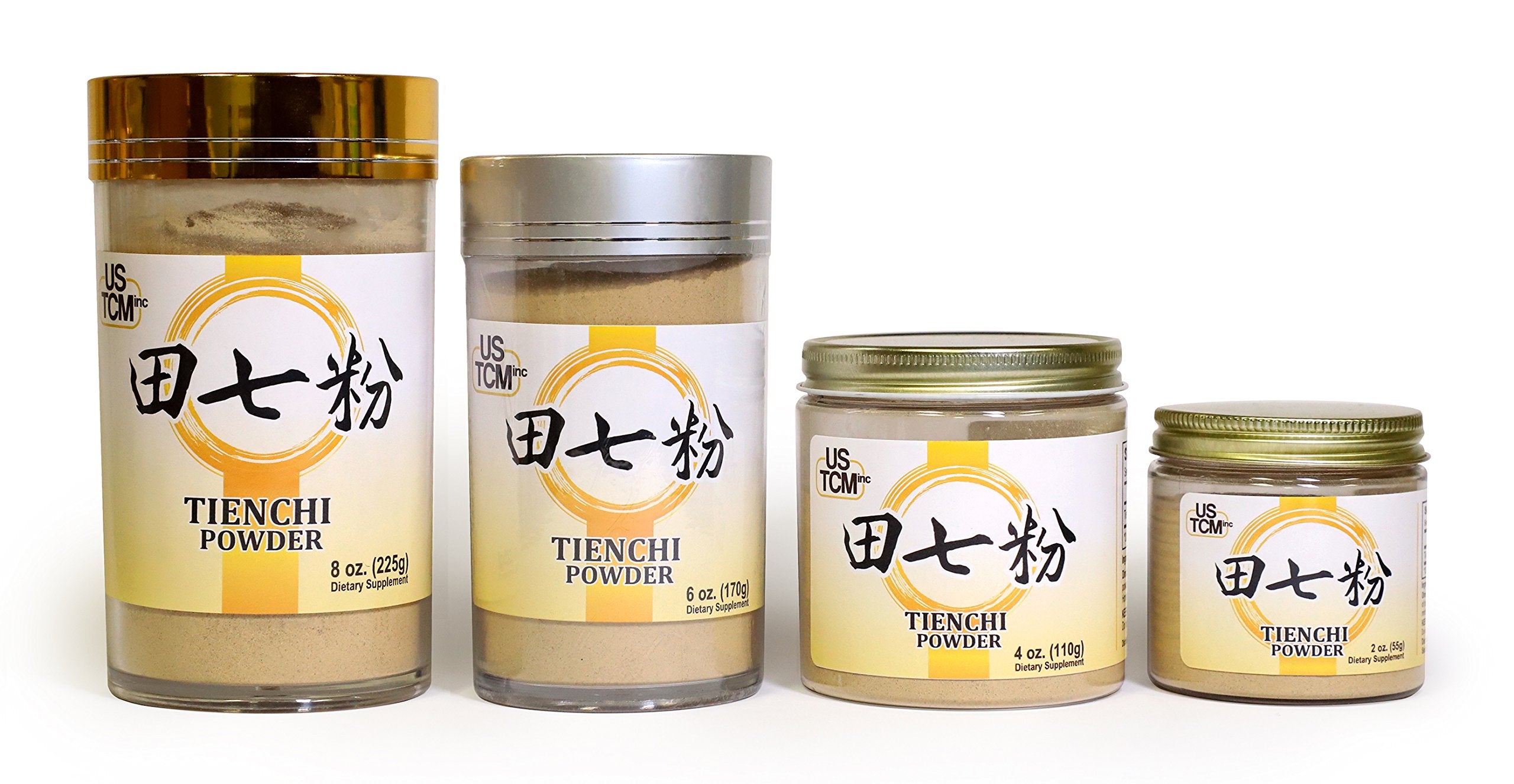 USTCM Tienchi powder steeping in hot water for a calming tea