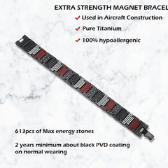 USWEL Strengthen bracelet secure fold-over clasp in use