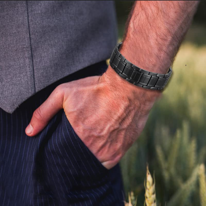 USWEL Strengthen bracelet worn on wrist showing versatile style
