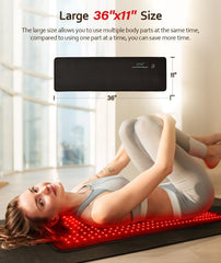 UTK 330-LED three-in-one system delivers blue, red, and infrared light.