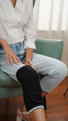 UTK far infrared heat penetrates skin for soothing relief.