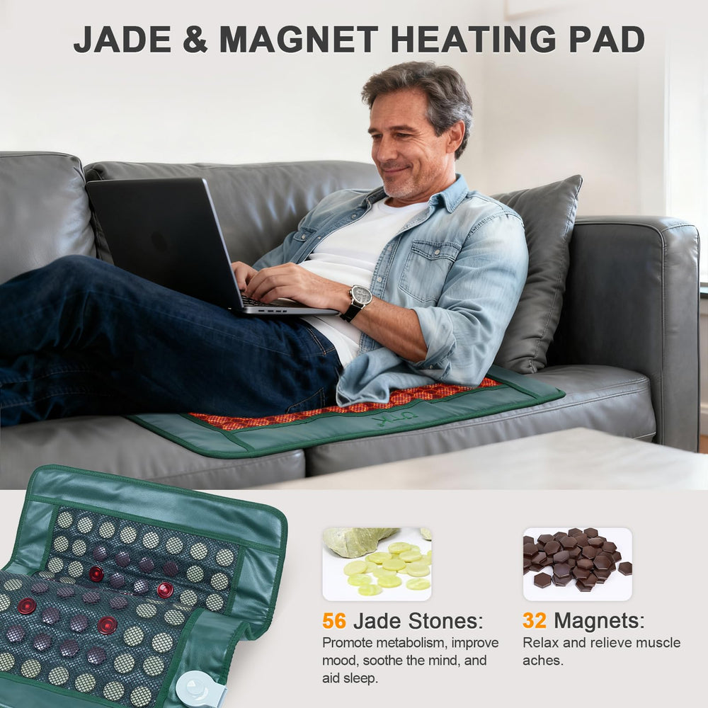 Digital controller on UTK heating pad with display