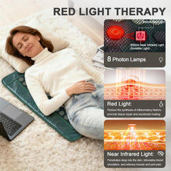 UTK red light therapy LEDs glowing during treatment