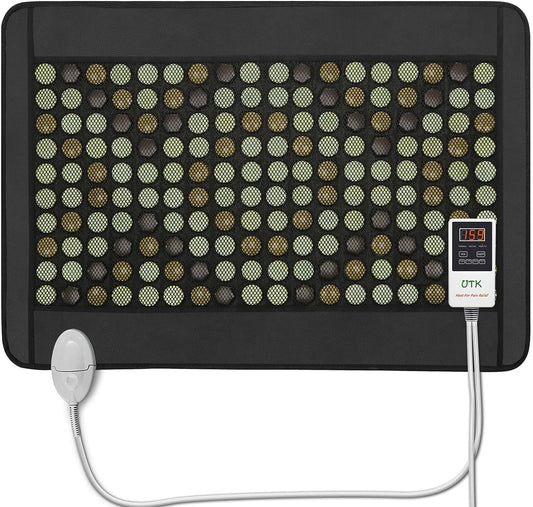 UTK far infrared heating pad setup for quick at-home use.