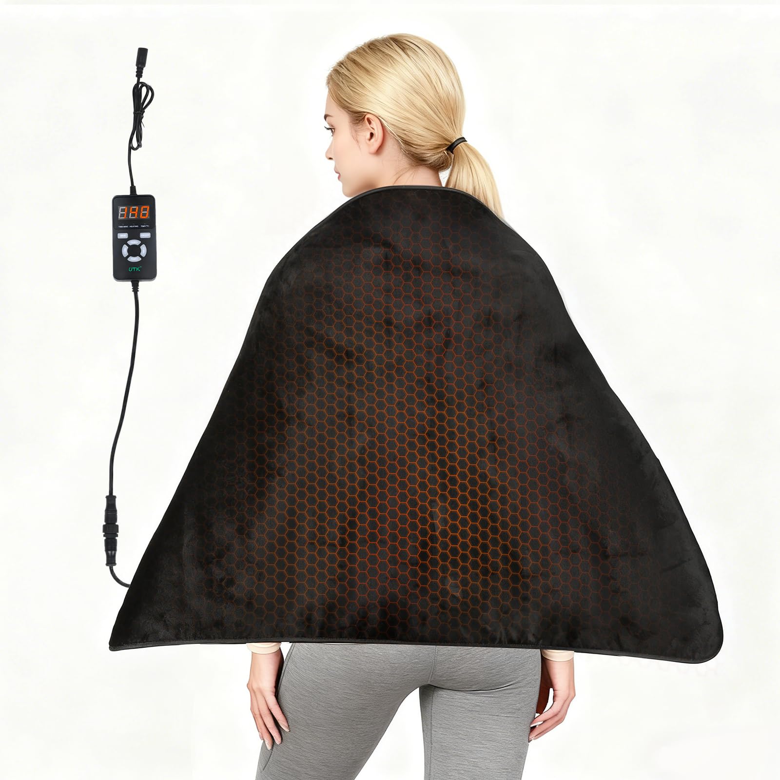 UTK full-body heating pad 36x24 for full-back and shoulder warmth