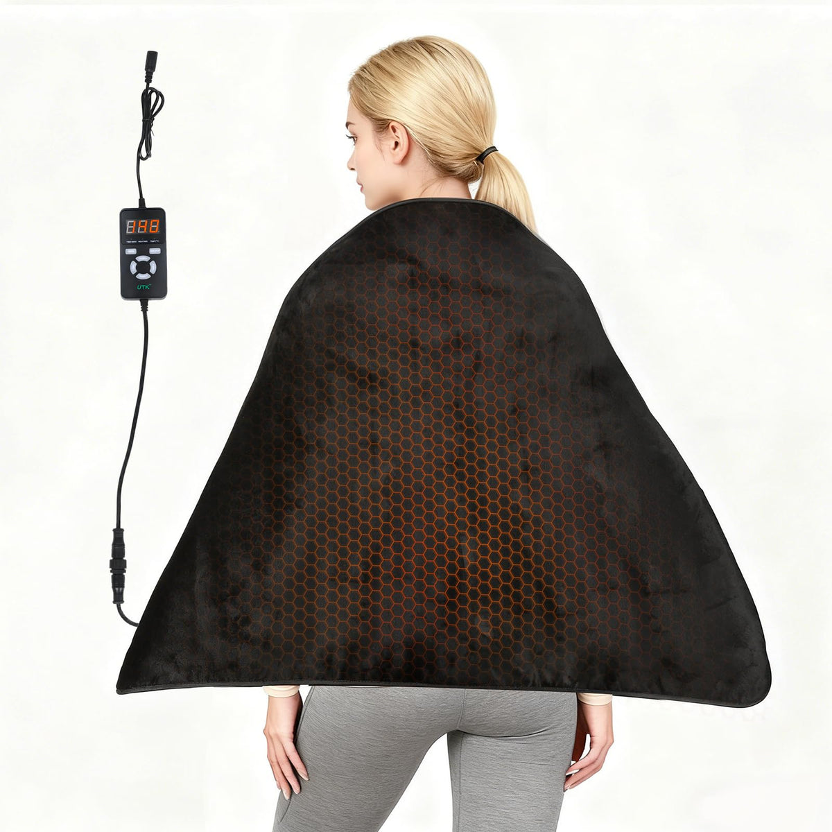 UTK full-body heating pad 36x24 for full-back and shoulder warmth