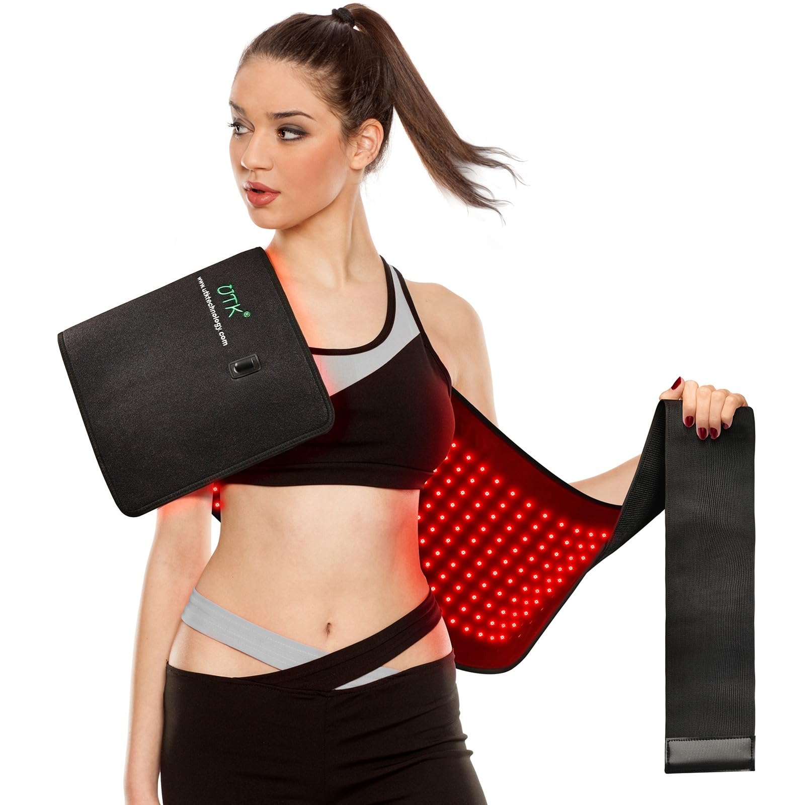 UTK gift-ready red-light blanket supports mindful self-care routines.