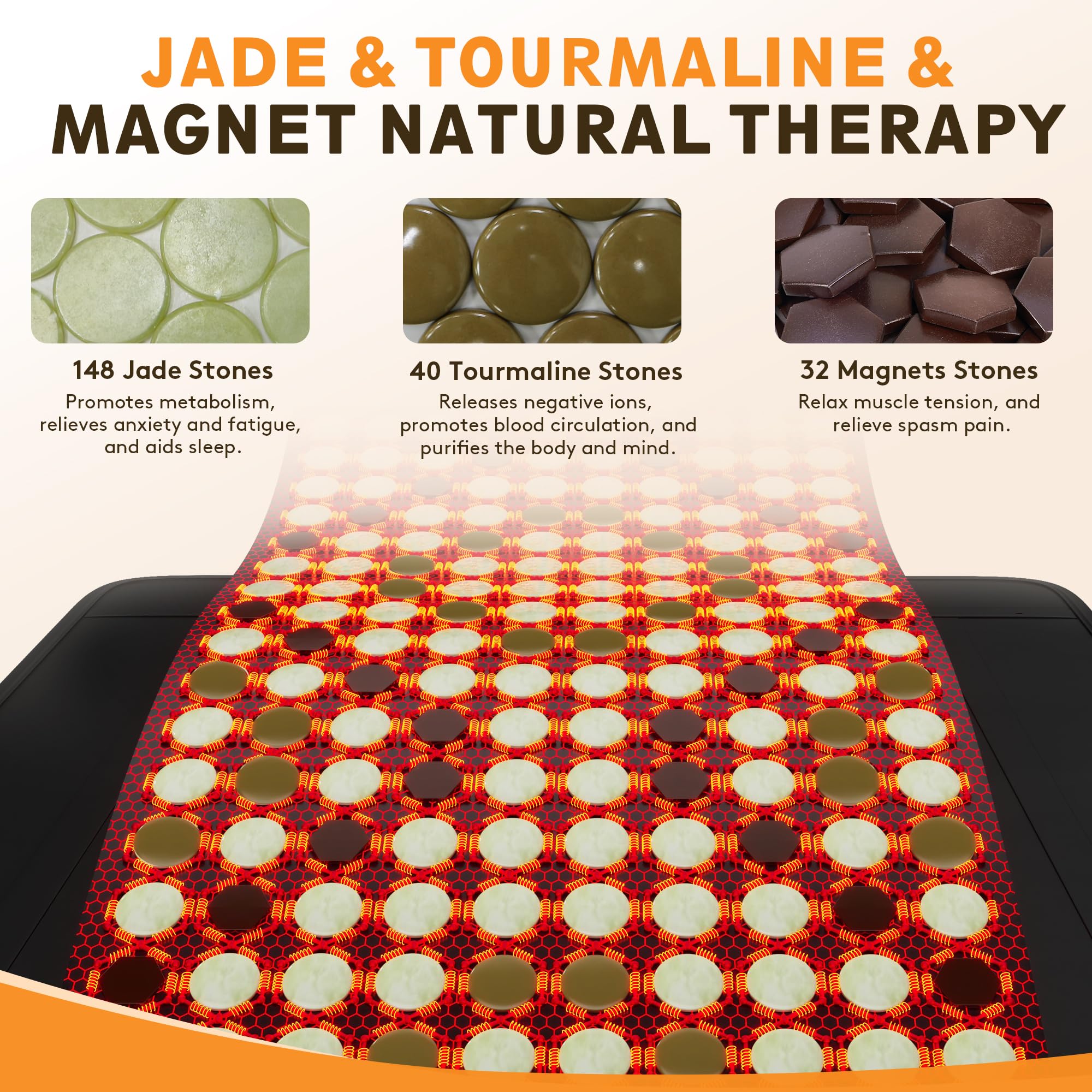 UTK heating pad long cord for use at home or office.