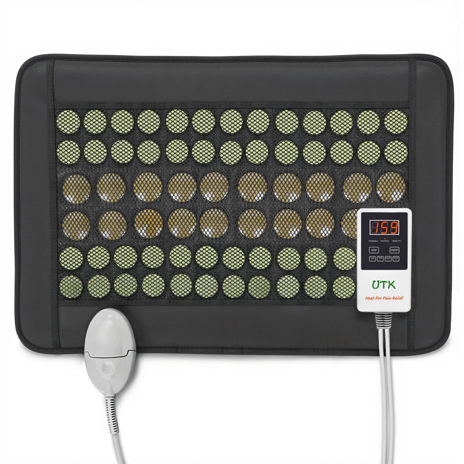 UTK infrared heating pad back coverage for full upper and lower back relief