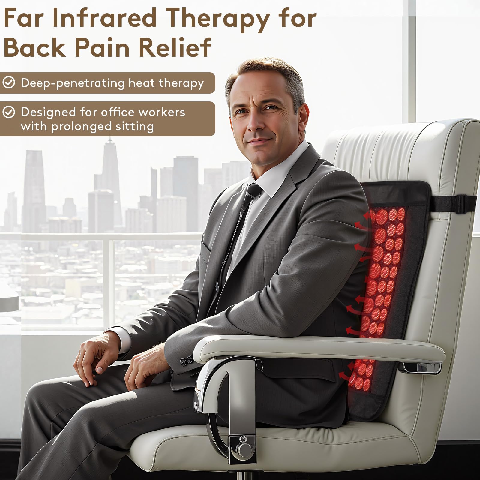 UTK infrared heating pad remote control with memory function for simple use