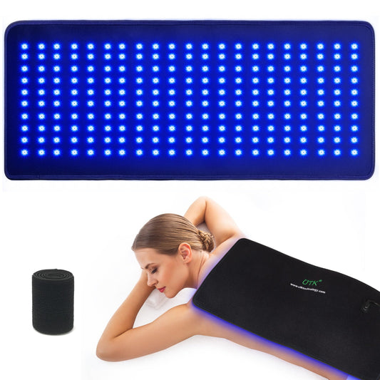 UTK light therapy pad front view with 210 LEDs for home use.