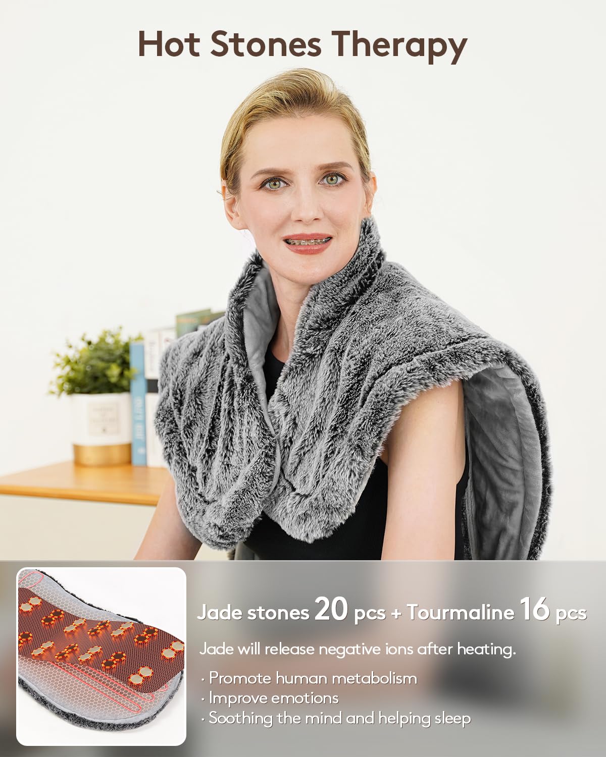 UTK magnets and negative ions enhance the holistic heating experience.